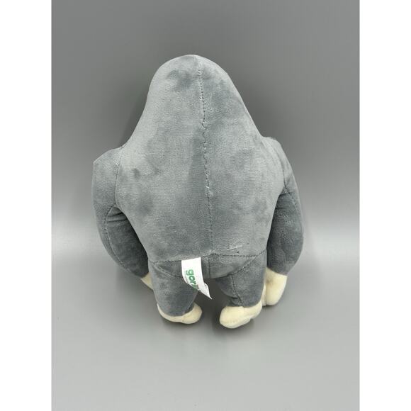Gray Gorilla Plush 9 Inch Stuffed Animal Gorillas Playsets 2021 - Picture 4 of 6